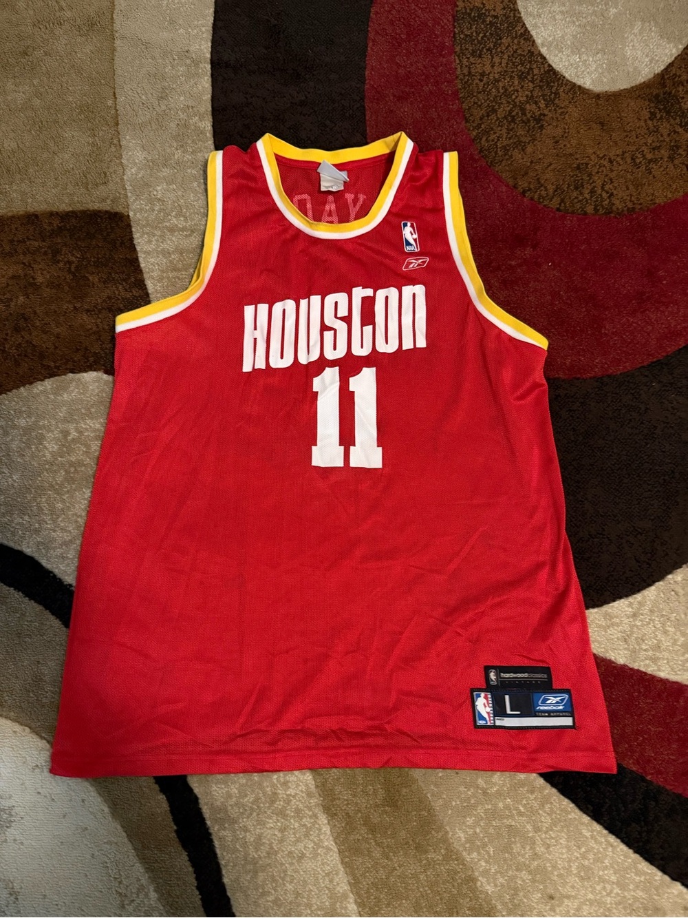 NBA Houston Rockets vintage basketball jersey Yao Ming size L